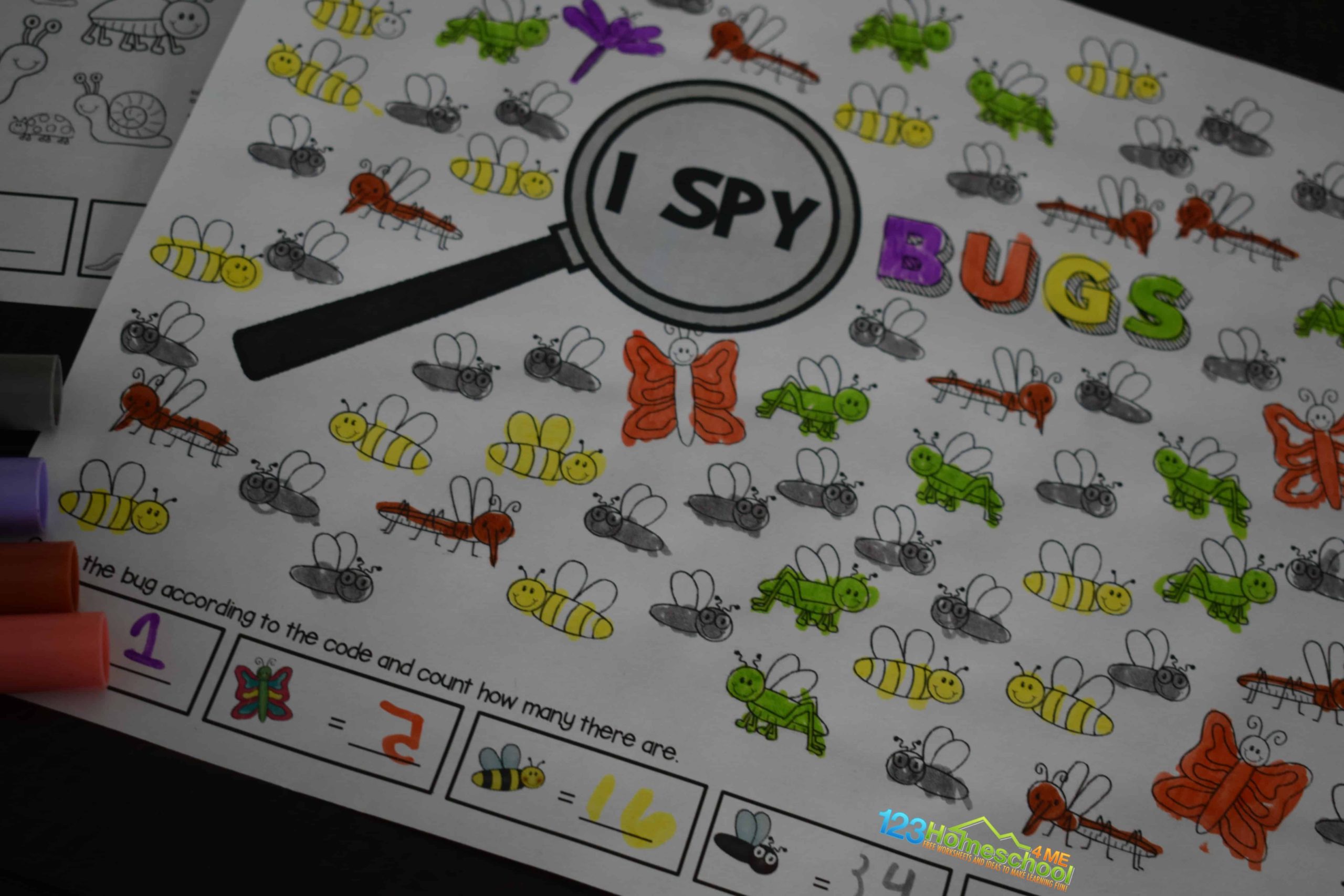 Free Printable I Spy Games