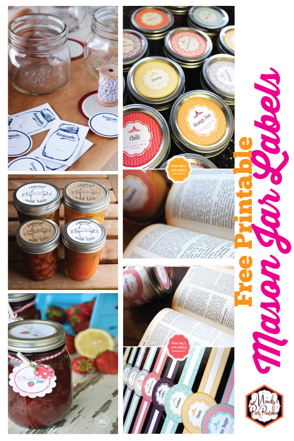 Ladyface Blog: Printable Canning Jar Labels