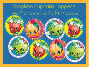 Free Shopkins Birthday Party Printables | MPP