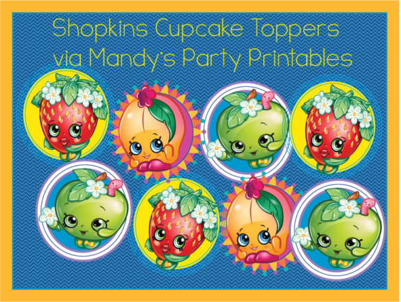 Free Shopkins Birthday Party Printables | MPP