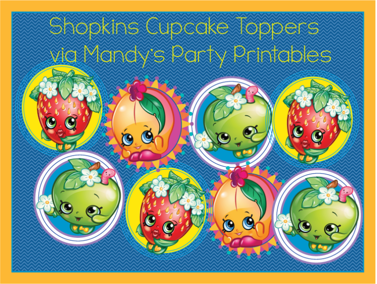Free Shopkins Birthday Party Printables | MPP