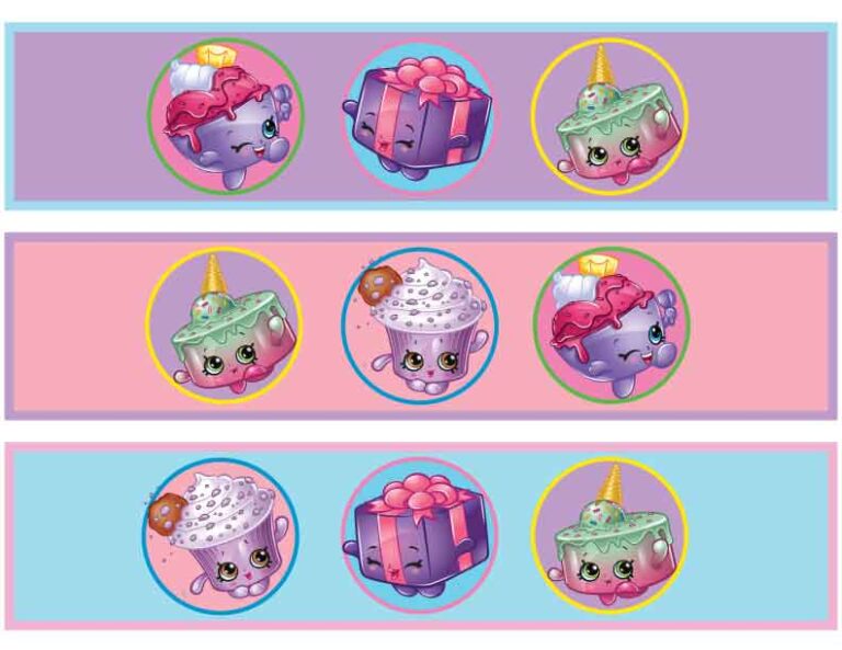 Shopkins Water Bottle Labels {Free!} - Mandy's Party Printables