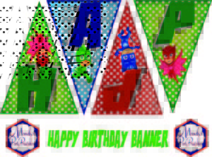 Free PJ Masks Birthday Party Printables