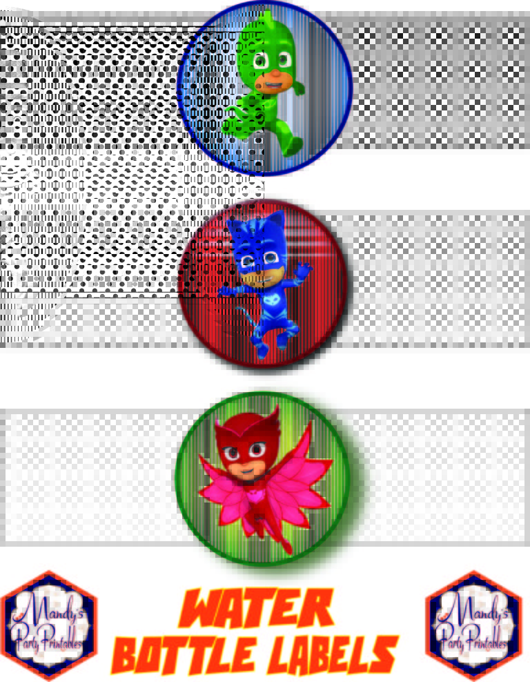 Free PJ Masks Birthday Party Printables - Mandy's Party Printables