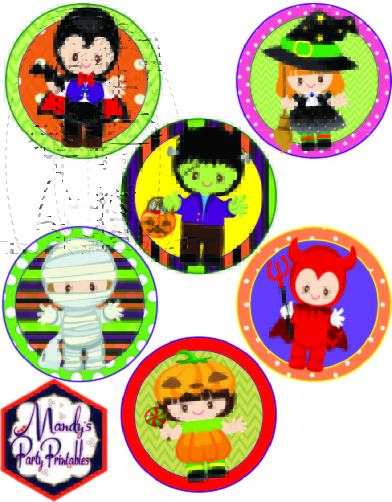 Halloween Costume Party Printables - Mandy's Party Printables