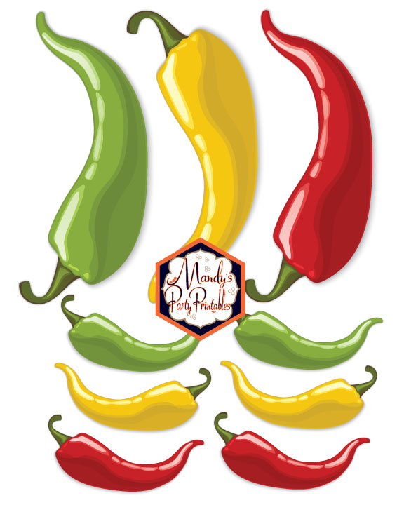 Pepper printables from a Taco Bout Love Valentine Taco Party | Mandy's Party Printables #valentineparty #tacoparty #tacoboutlove #ilovetacos #MPP #fiesta