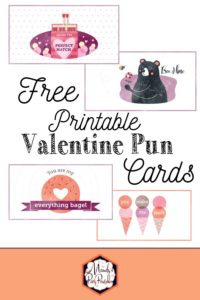 Free Printable Valentine Pun Cards - Mandy's Party Printables