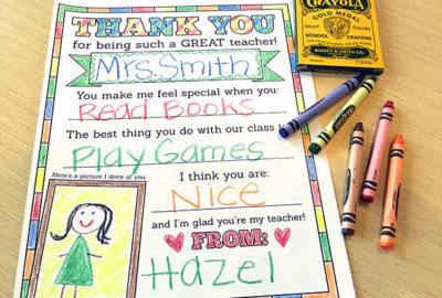 Even More Teacher Appreciation Printables! - Mandy's Party Printables