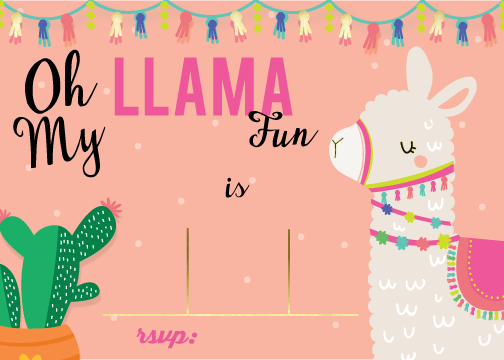 editable-llama-birthday-party-invitation