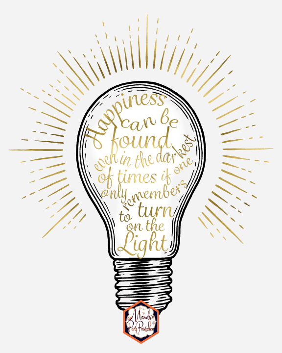 Dumbledore quote from Harry Potter free 8x10 printable | Mandy's Party Printables