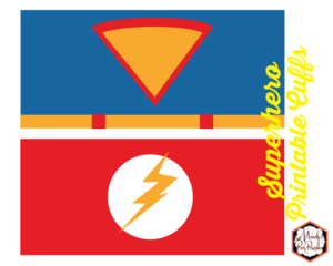 Free Printable Superhero Cuffs - Mandy's Party Printables