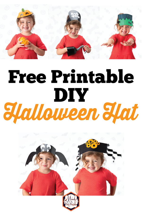 DIY Halloween Hat Free Printable | Mandy's Party Printables