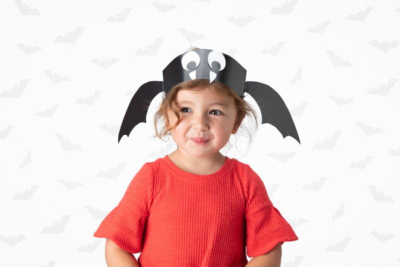 Bat DIY Halloween Hat Free Printable | Mandy's Party Printables