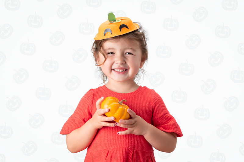 Pumpkin DIY Halloween Hat Free Printable | Mandy's Party Printables