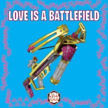 Love is a Battlefield Free Printable Fortnite Valentine Cards | Mandy's Party Printables