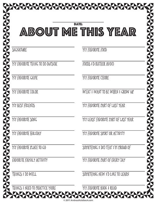 Free Printable Time Capsule Ideas Mandy s Party Printables