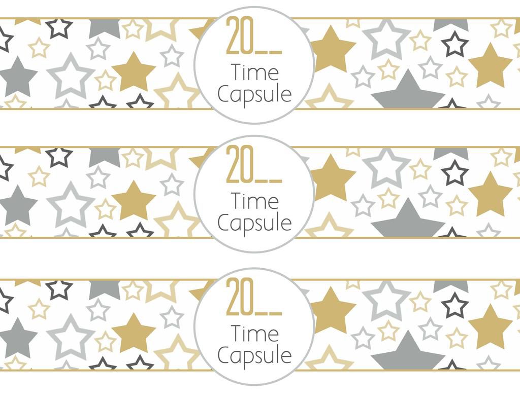 Time Capsule Wrappers | Mandy's Party Printables