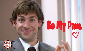 The Office Valentine Cards | Jim and Pam | Mandy's Party Printables