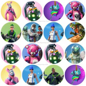 MORE Free Fortnite Party Printables - Mandy's Party Printables