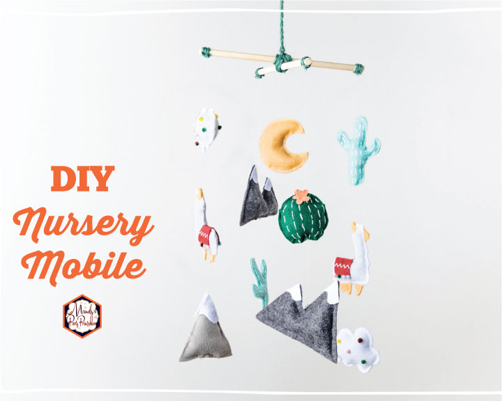 DIY nursery mobile | Mandy's Party Printables