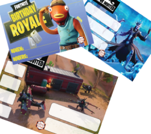 Fortnite Party Printables
