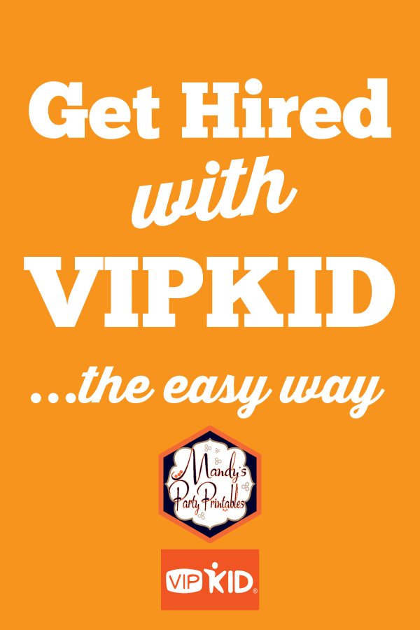 Tips for passing your mock interview | VIPKID hiring process 2019 | Mandy's Party Printables