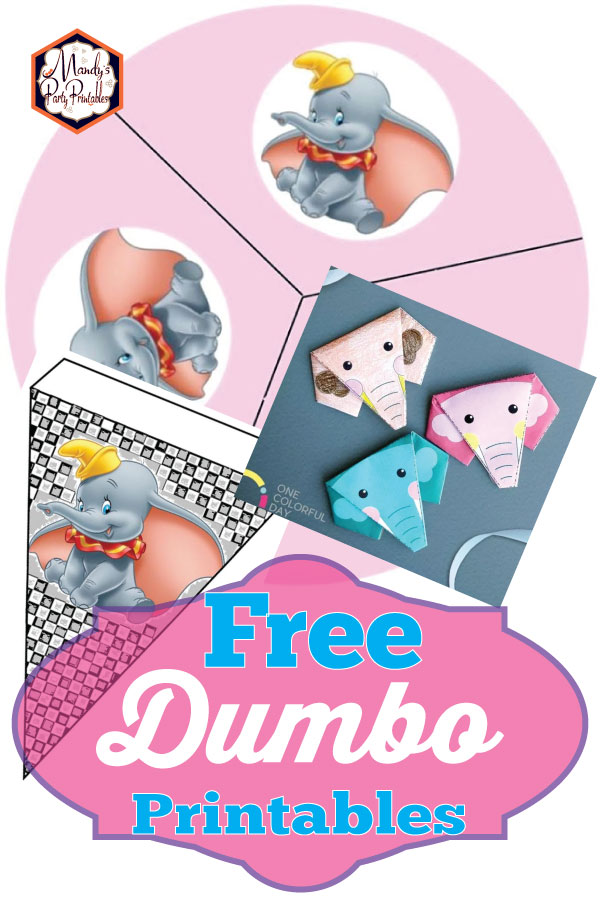 Dumbo Party Printables | Mandy 's Party Printables