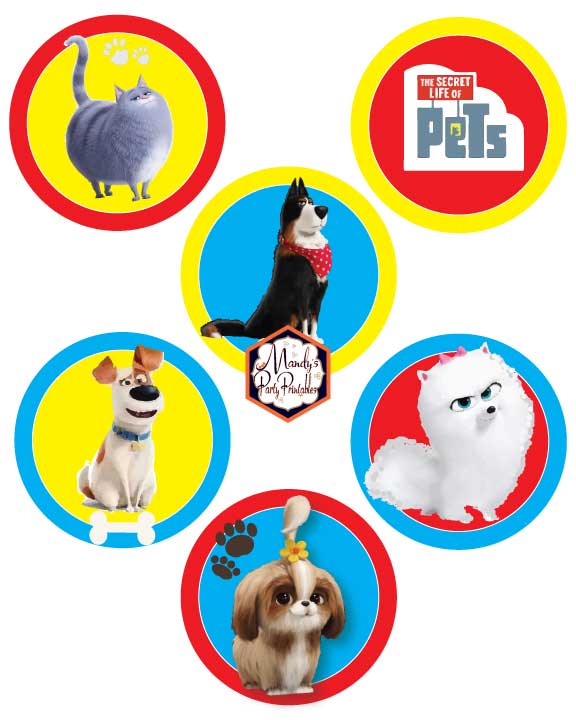 The Secret Life of Pets 2 Party Printables | Mandy's Party Printables