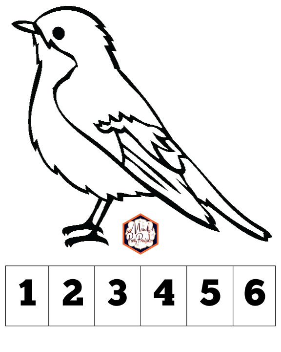 Sterling Egg Hatching Countdown and Coloring Page | Mandy 's Party Printables