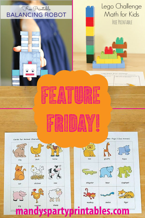 Feature Friday: Buggy and Buddy via Mandy's Party Printables