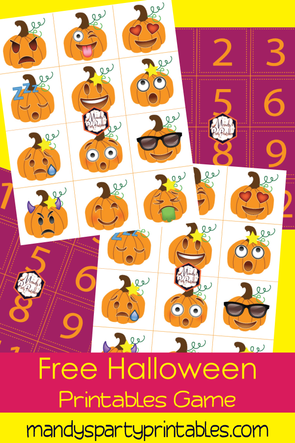 Printable Halloween Don't Eat Pete Game | Mandy's Party Printables