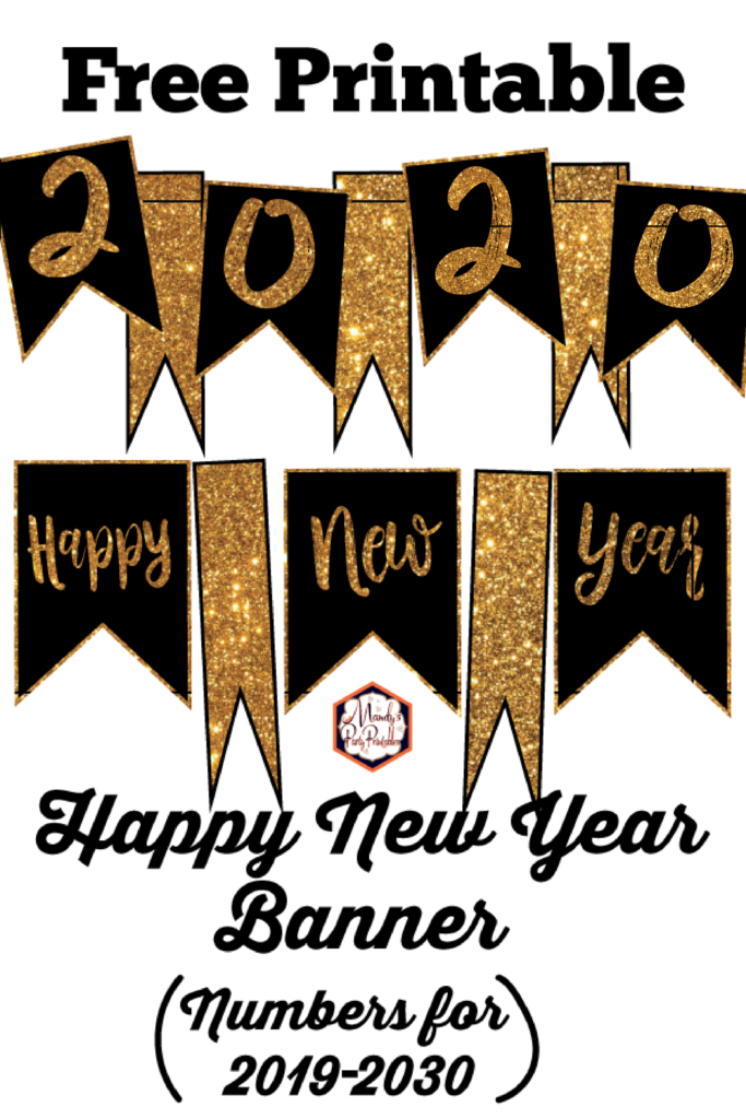 15 New Year's Eve Printables for Kids | Mandy's Party Printables