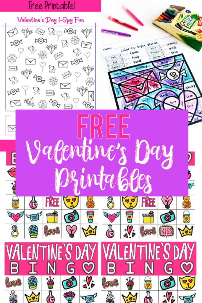Free Valentine's Day Printables | Mandy's Party Printables