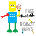 Free Printable Build Your Own Robot - Mandy's Party Printables