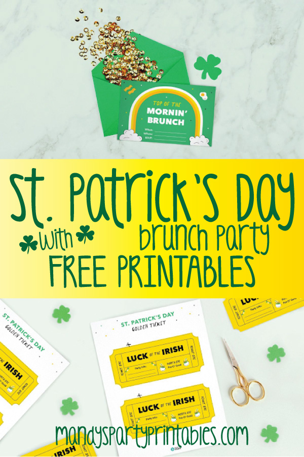 FREE St. Patrick's Day Activities for Kids! | Mandy's Party Printables