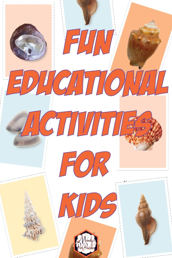 Fun Educational Activty for Kids | Mandy's Party Printables