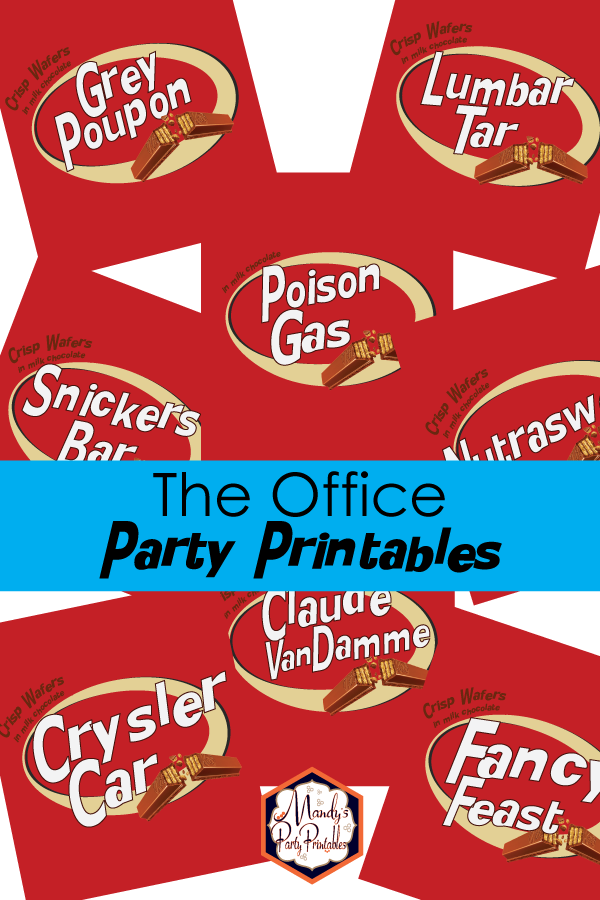 The Office Birthday Party Printables | Mandy's Party Printables
